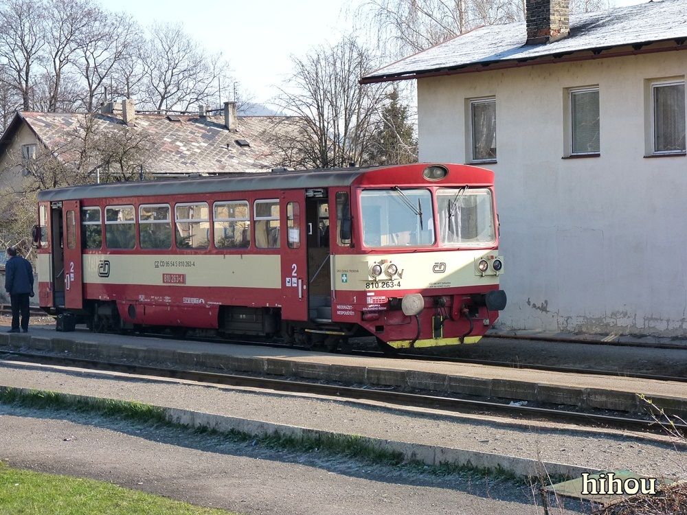 810.263 na 6004 - pjezd do esk Lpy 9. 4. 2012