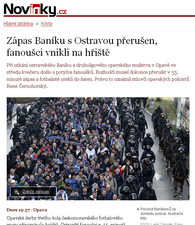Pvodn nadpis u lnku na serveru Novinky.cz.