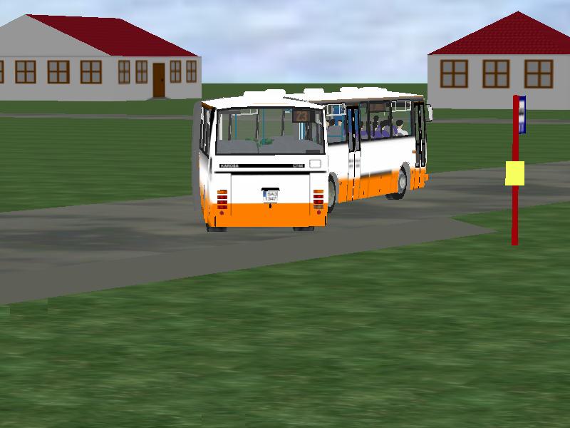 Kloubov Karosa C744.1902 5A3 1347 ex. Varbus odjd ze Sobdruh :-)