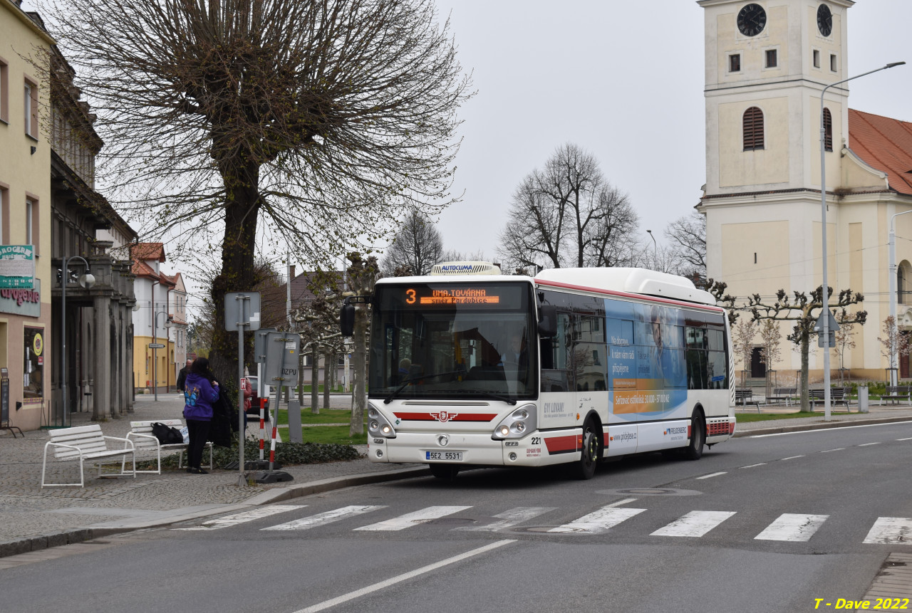 221 v nhradn zastvce Lzn Bohdane, nmst ve smru do Pardubic