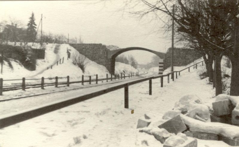 Kamenn most u kolovratsk zastvky, rok 1969