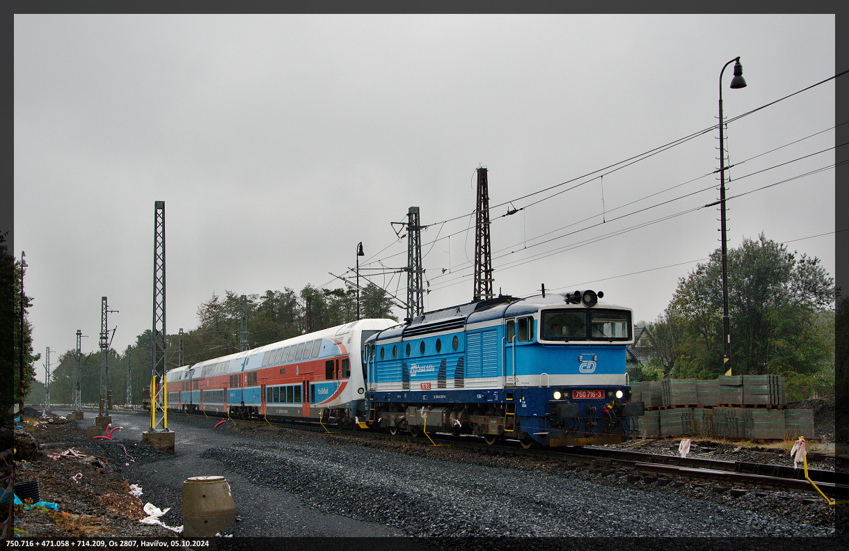 750.716 + 471.058 + 714.209, Os 2807, enov - Havov, 05.10.2024