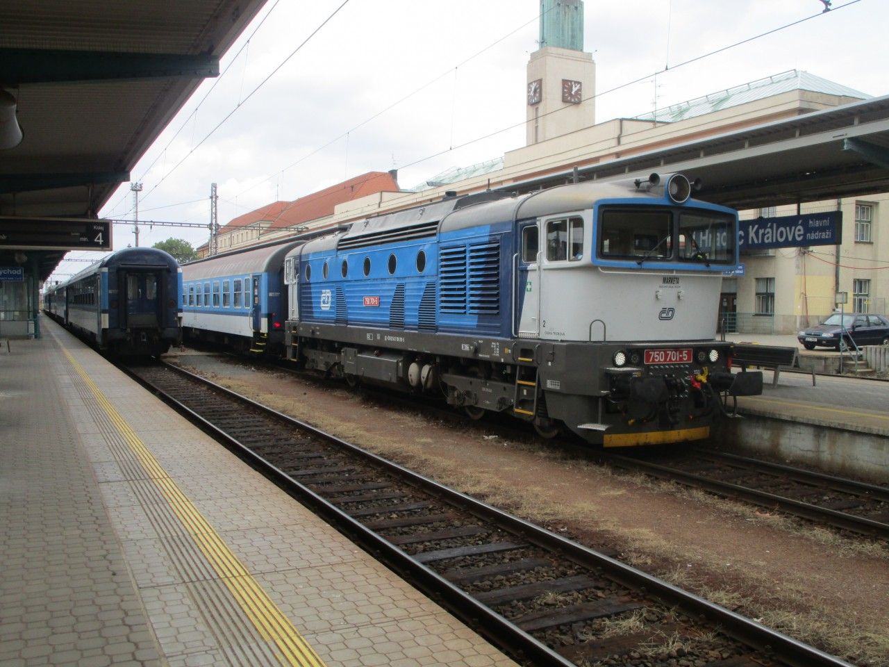 750.701 - Hradec Krlov hl.n. 28.8.2018