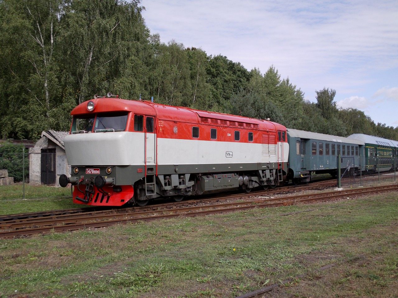 T 478.1004 v Lun pi posunu, pot do Karl. Var, 18.9.2015