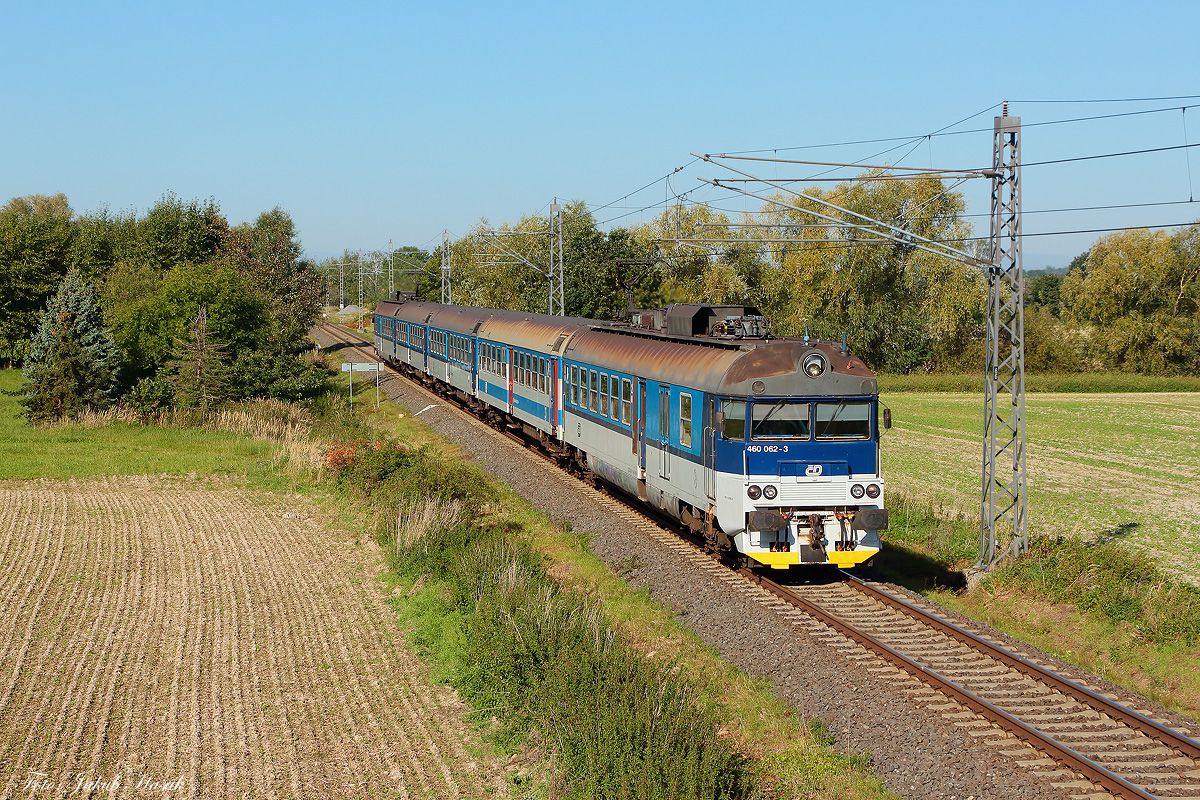 460.062, Mokr Lazce - Lhota u Opavy, Os 3411 (Opava vchod - esk Tn), 21. 9. 2019