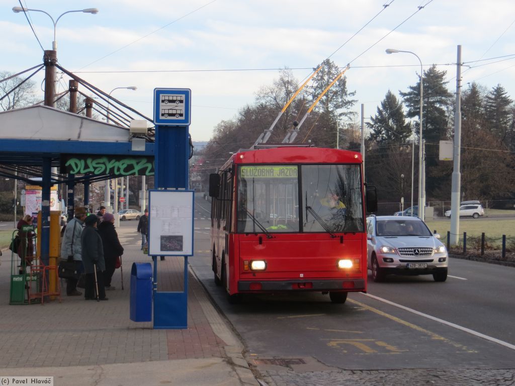 Ex-zlnsk, budouc bratislavsk 14Tr na zkuebn jzd