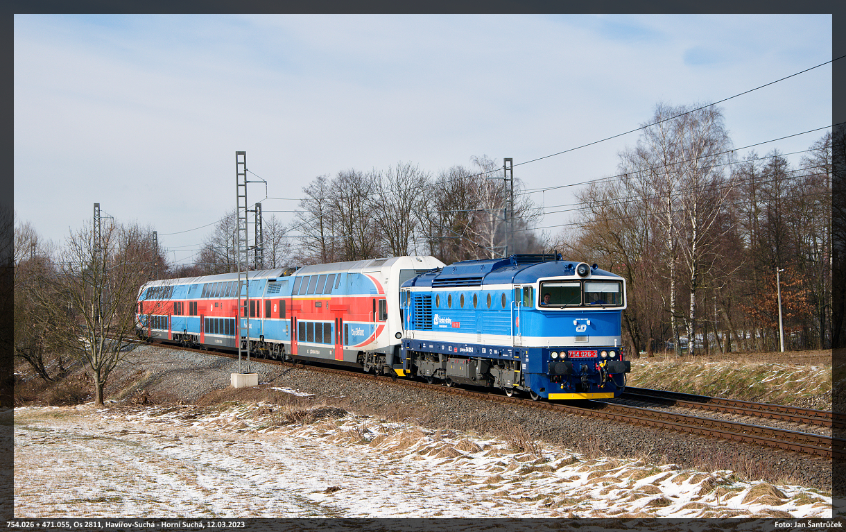 754.026 + 471.055, Os 2811, Havov-Such - Horn Such, 12.03.2023