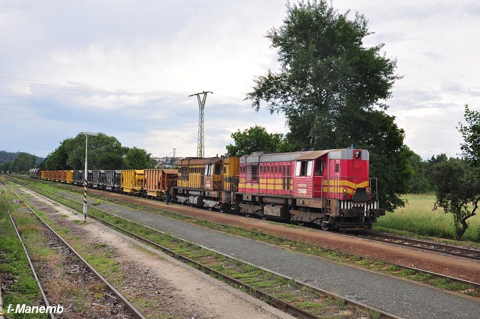 740 800+899 - 26.6.2020 Zastvka u Brna