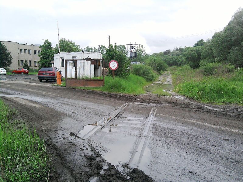 pejezd na vtvi od severu podl eky, pohled od st.