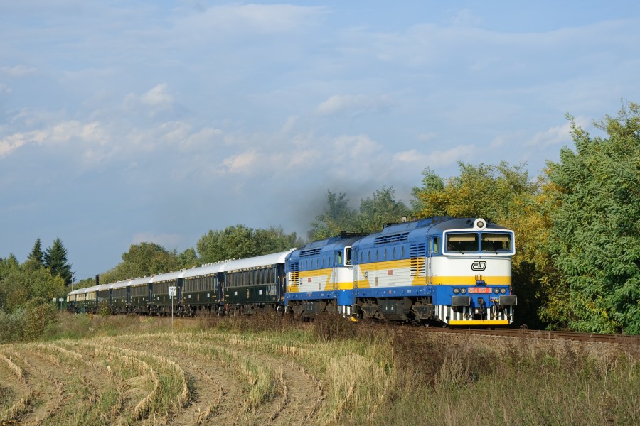 754 057 + 059, VSOE, Stakov-Osvran, 6.10.2012