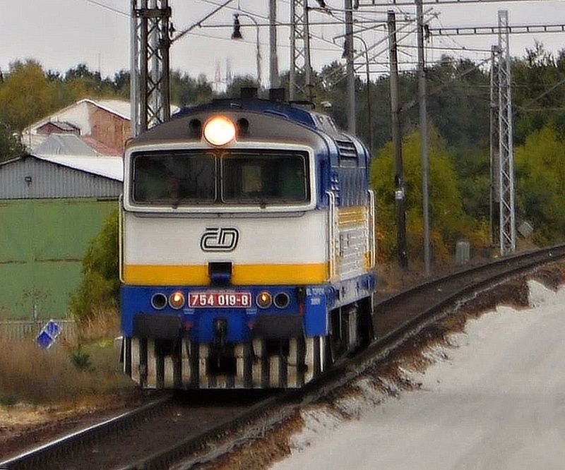 754.019 - ex postrk R665 - Vesel nad Lunic - 10. 10. 2013