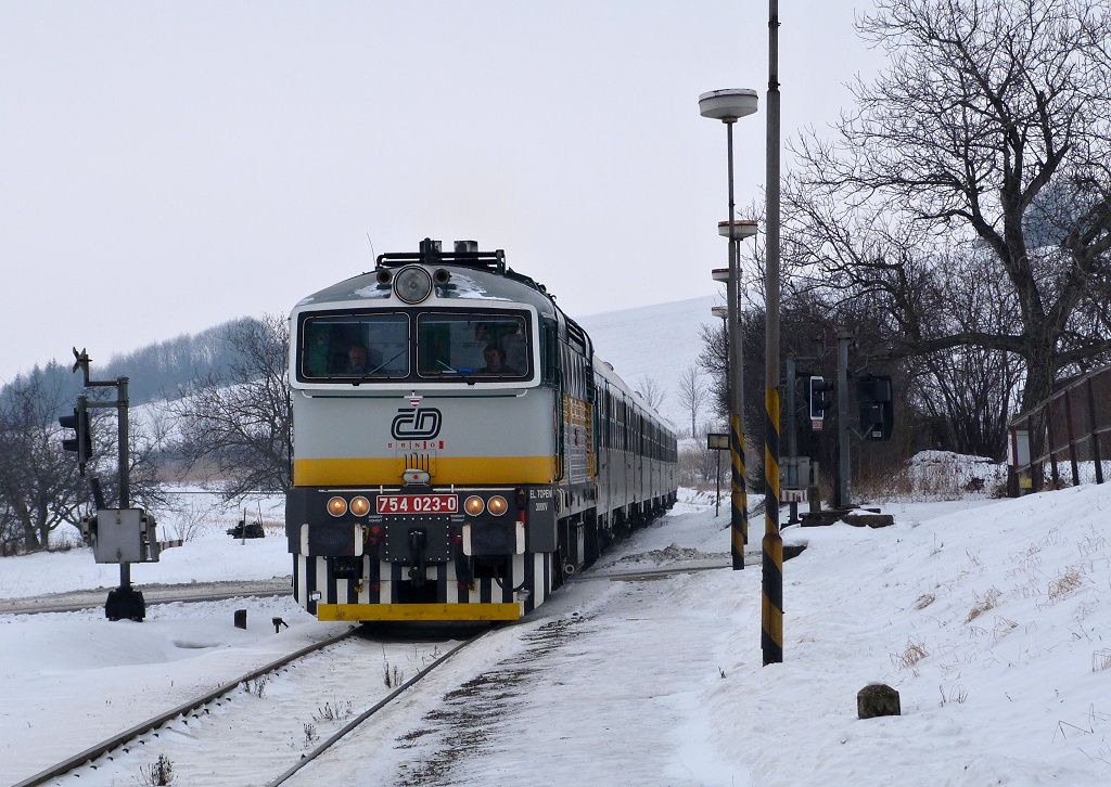 754.023, Sp 1643 Radho, Hlinsko pod Hostnem, 19.1.2013