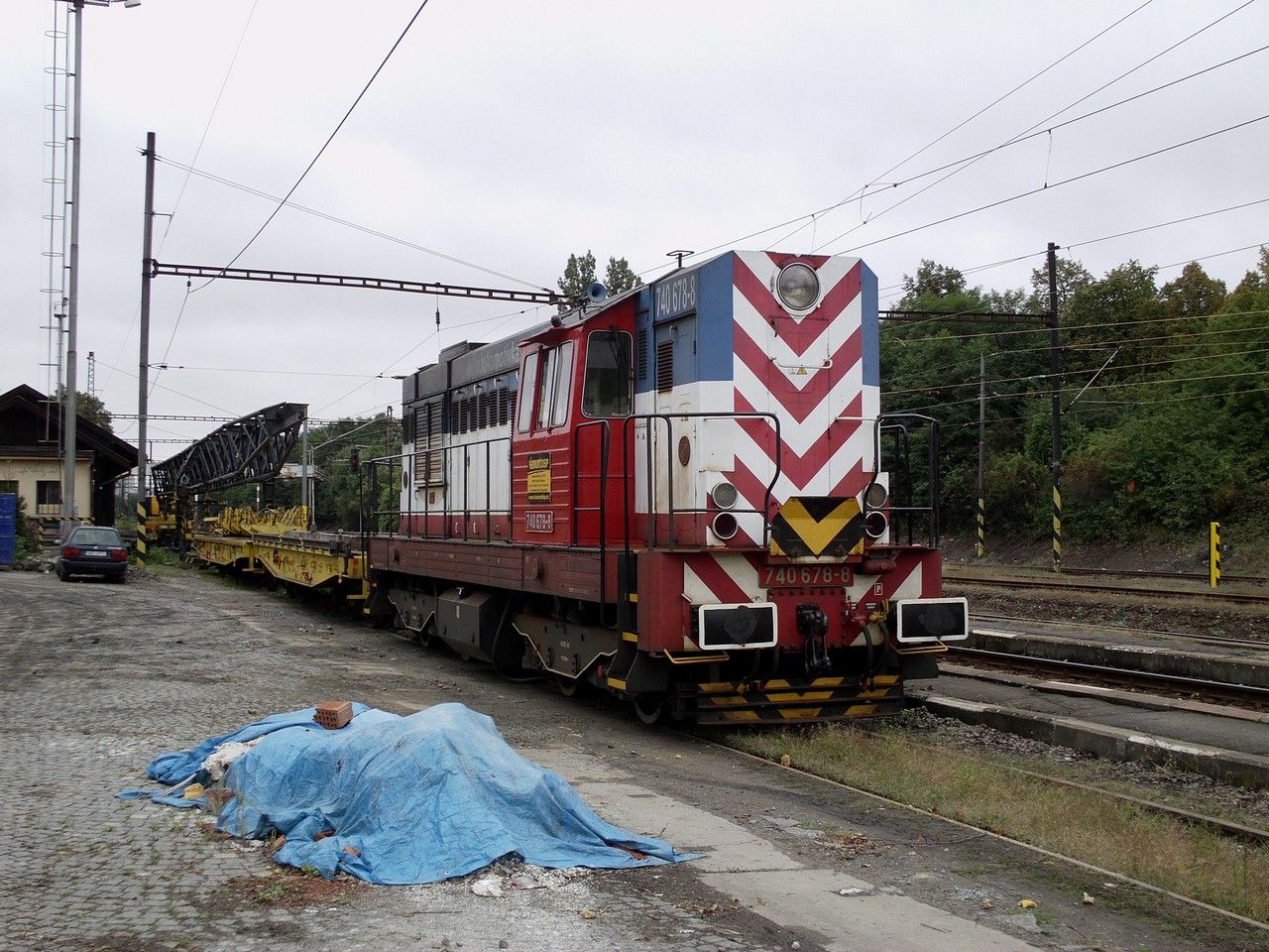 740.678 Viamont DSP v st. Praha-Hostiva, 2.9.2014