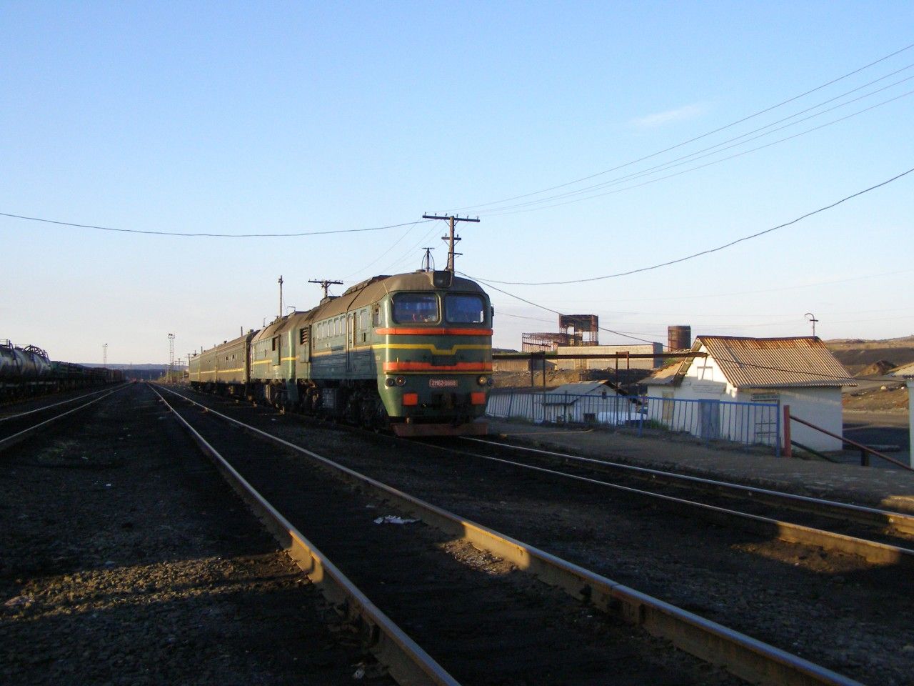 vlak do Murmanska