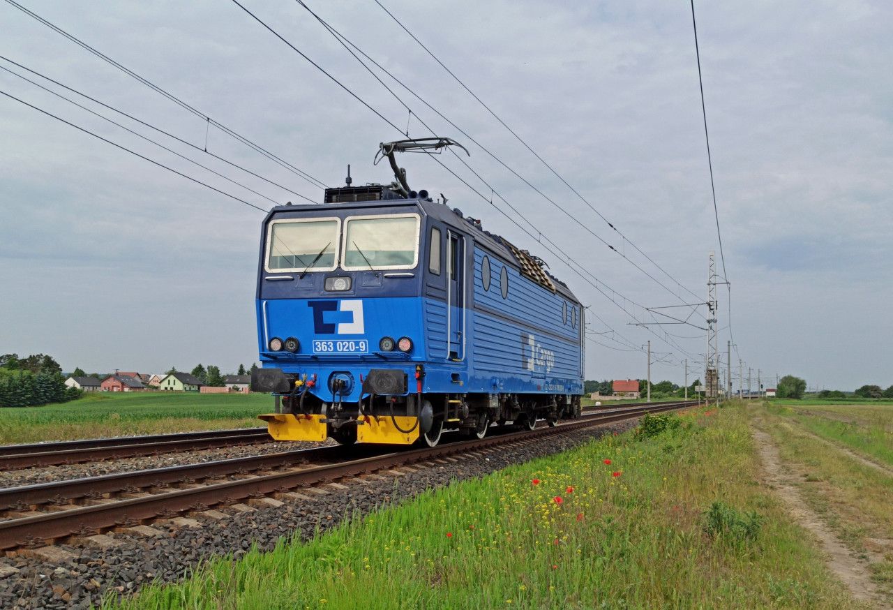 363.020-9, Lv (Nymburk - . Budjovice), Ostr, 5.6.2021