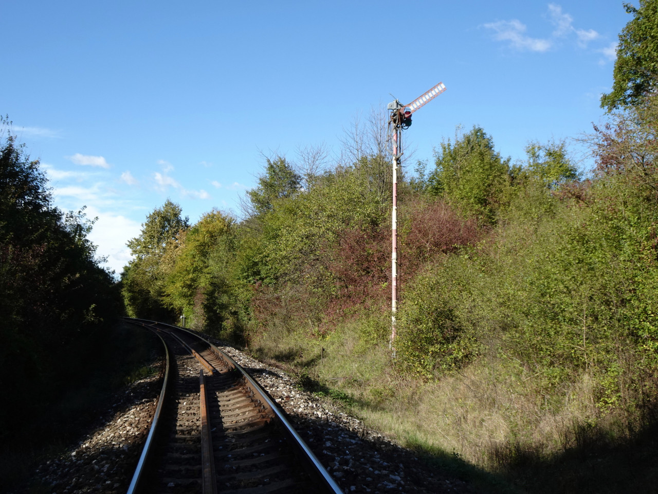 ierna nad Topou, vjezdov nvstidlo od Vranova nad Topou. 30.9.2024 