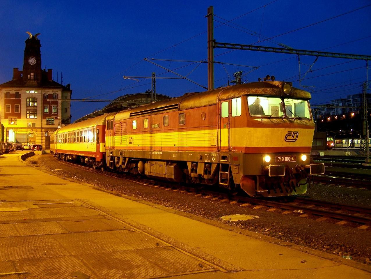 749.100 ekn na volno smr depo s 854.006 - Praha Hl.n. - 24.3.2013.