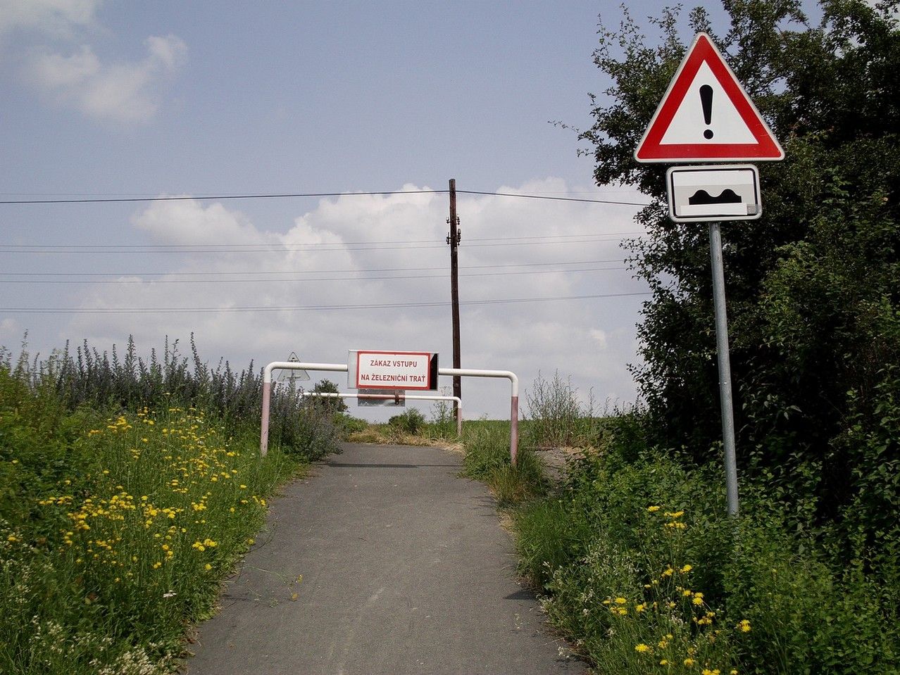 Pejezd u Tyrova koupalit v Rakovnku