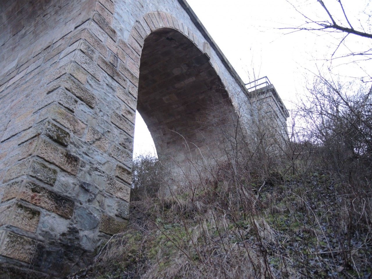 Detail oblouku mostu