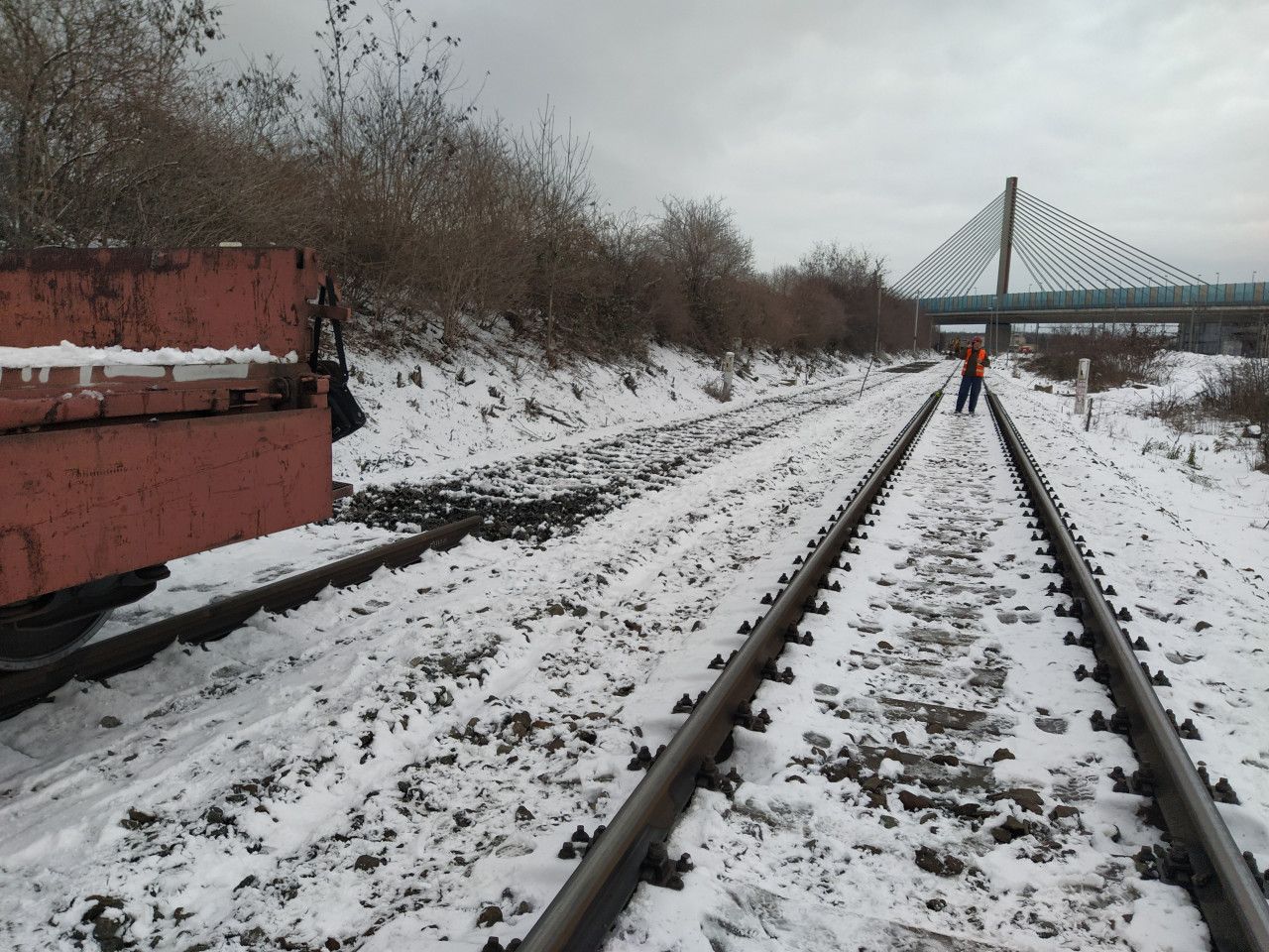 Trhn star trati na most Prbn 14.1.2021