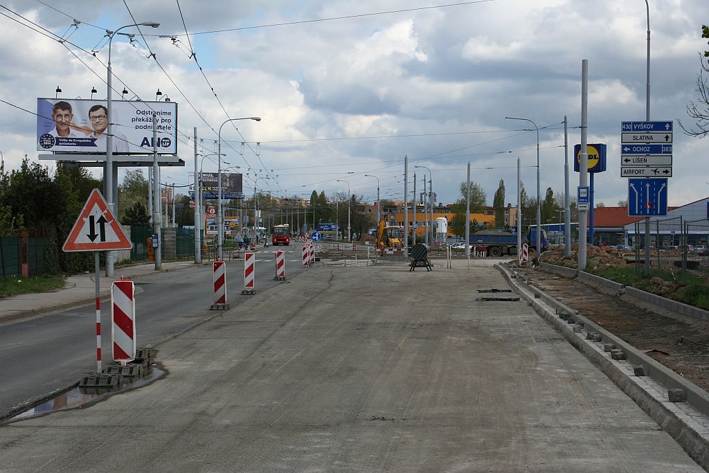 Pohled z Olomouck do kiovatky