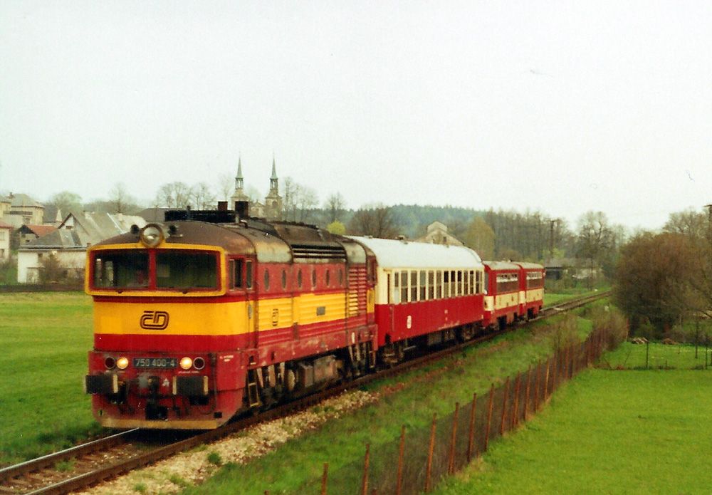 750.400 Os Hanuovice - Letohrad - jaro 2001