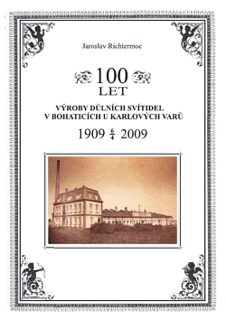 Karlovy Vary Bohatice Wolf lampy kniha