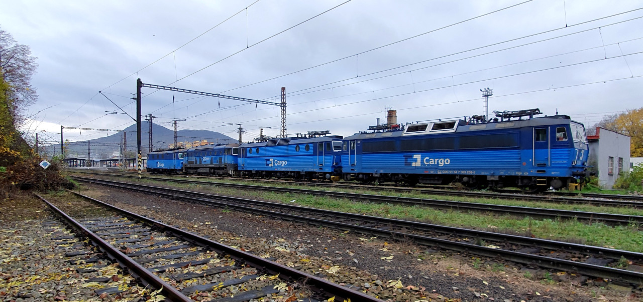 363 258 + 363 217 + 753 754 + 123 009 Lovosice 21.11.2023