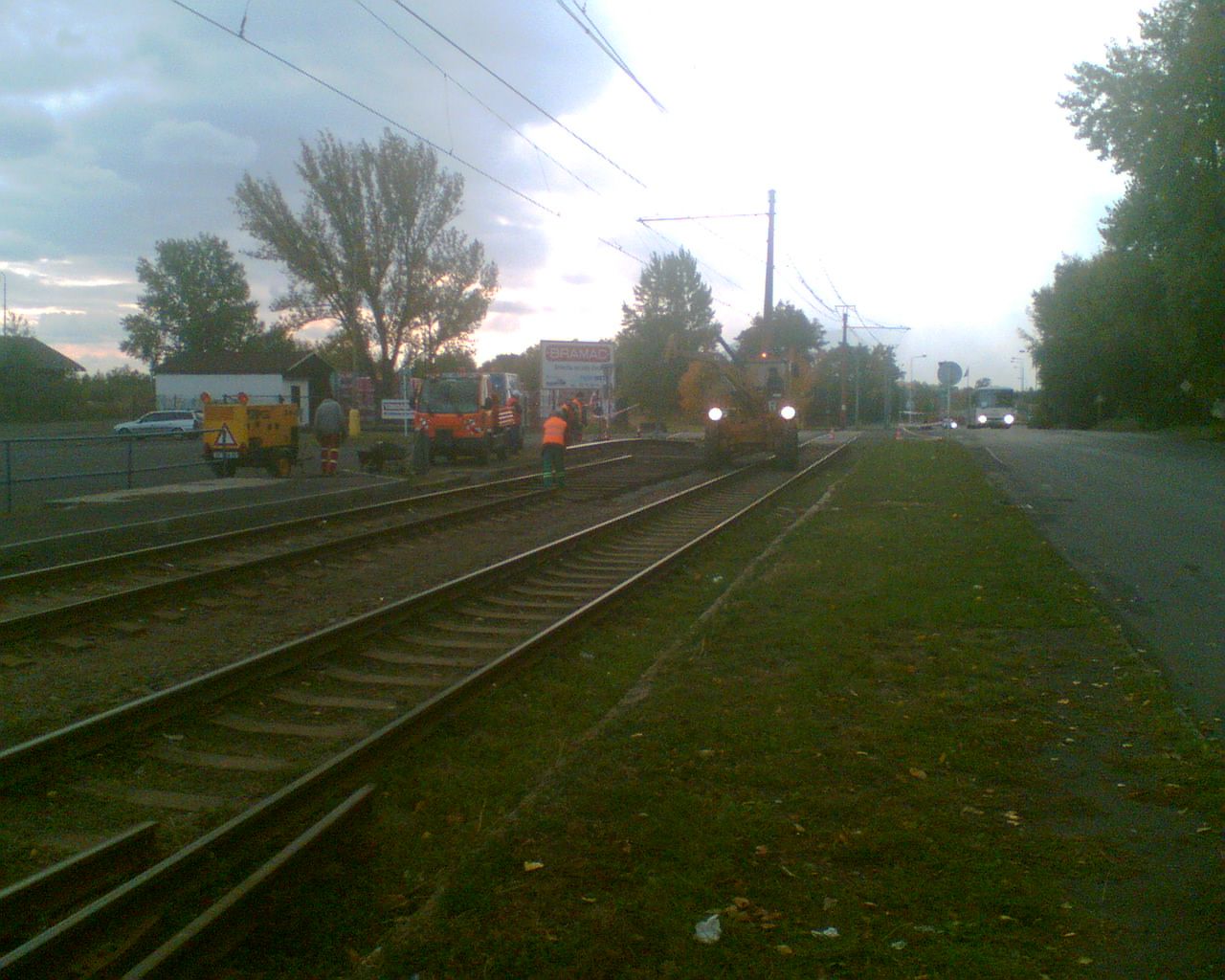 spojka tram-ZDC v Litvnov dne 4.10.08