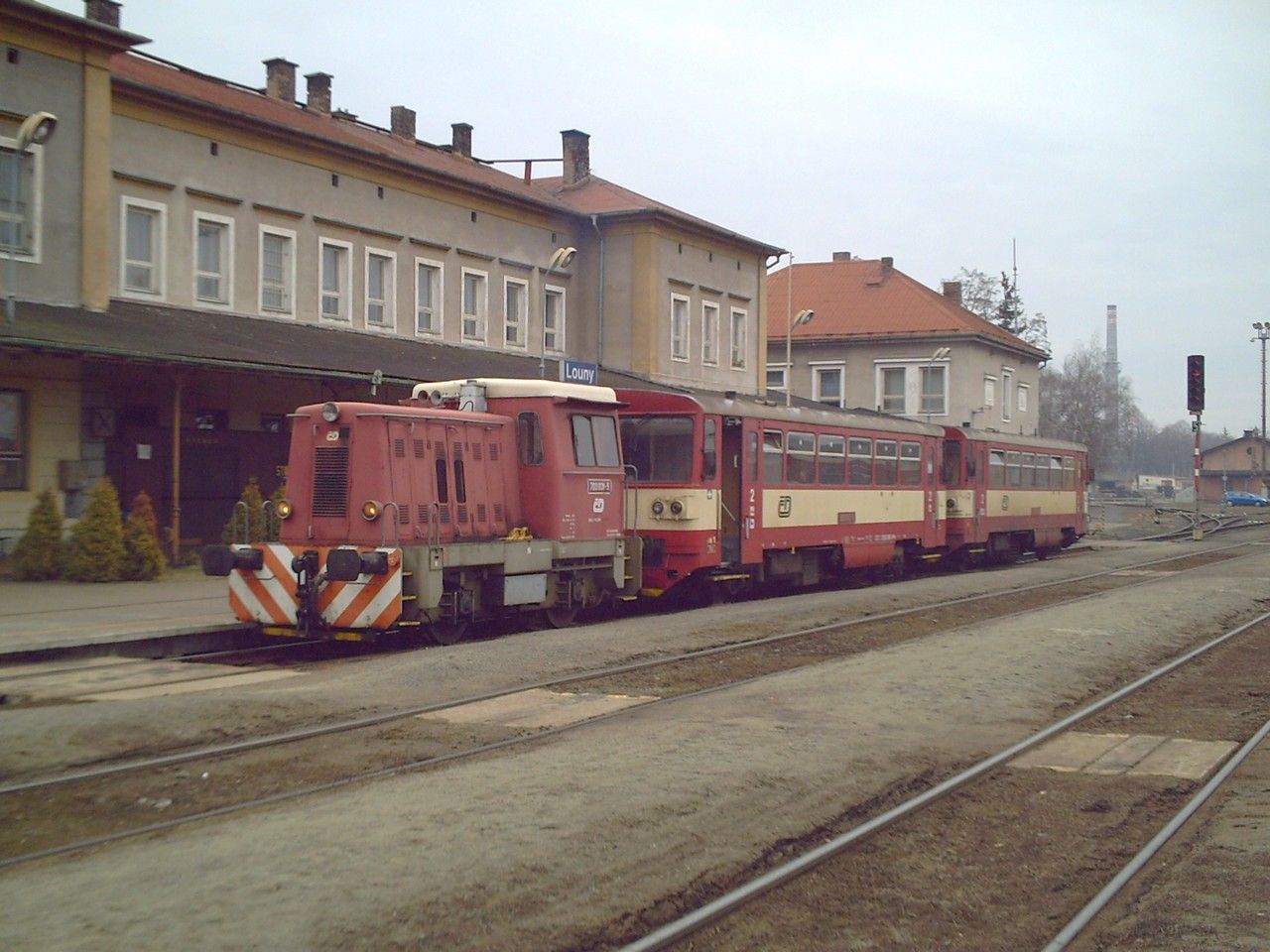 703.031+810.043 ped jzdou z st. Louny do PJ, 20.3.2010