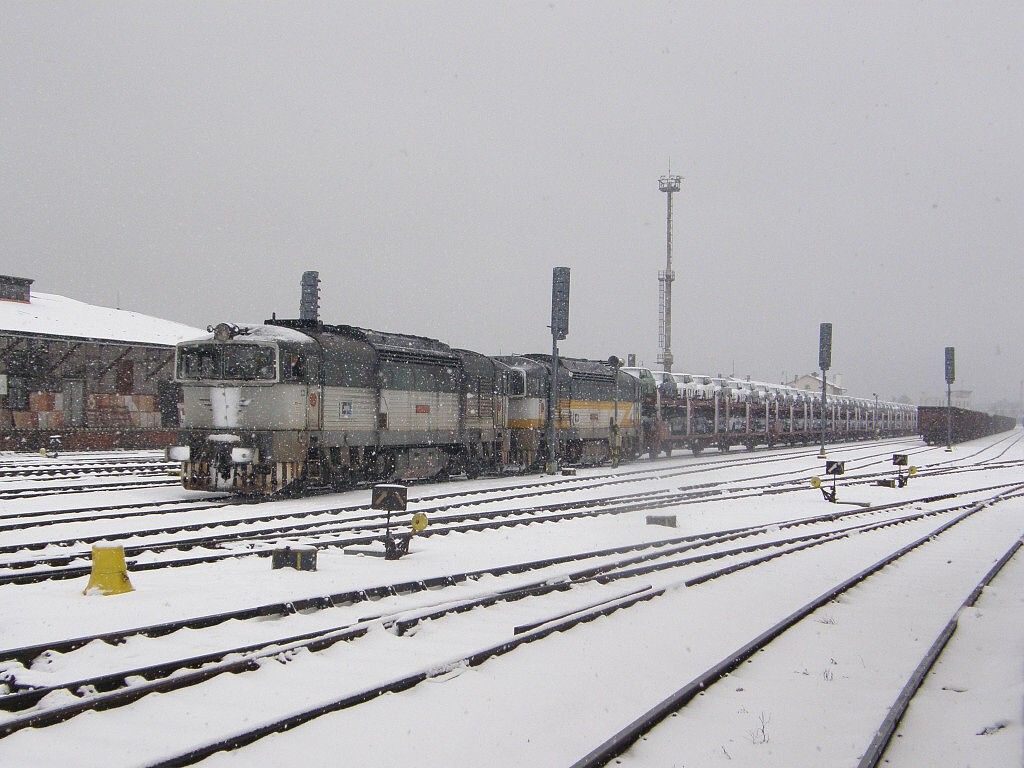 753-229 + 301 s Nex 47204 po pjezdu do Liberce 25.1.2011 foto-M-ich