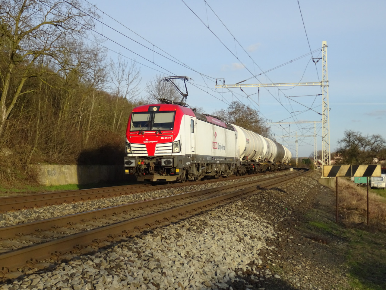 383 051-0 U Teboutic, pejezd P2959, dne 21.2.2024