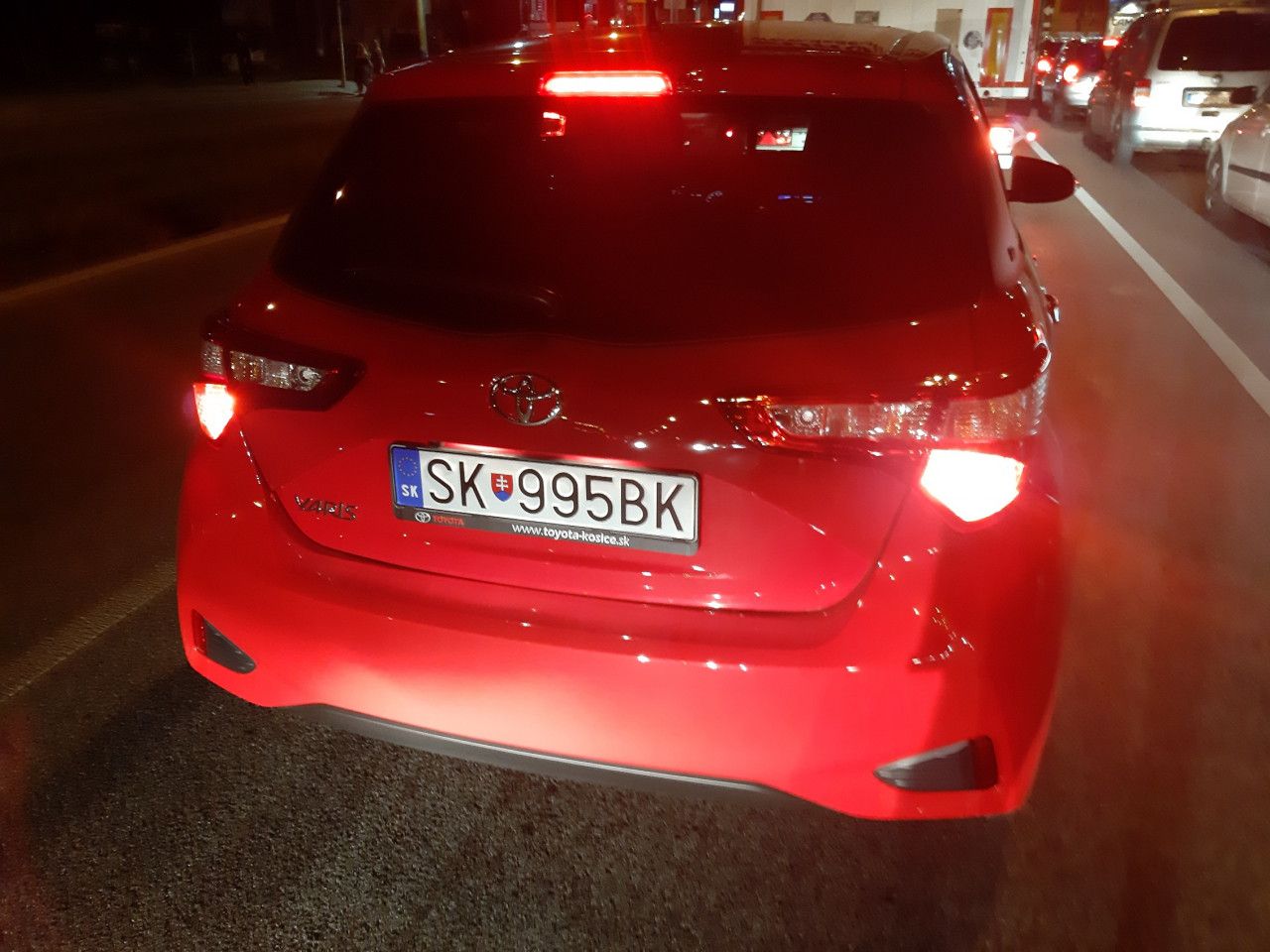 SK 995BK 4.8.cervena Toyota Yaris v PO