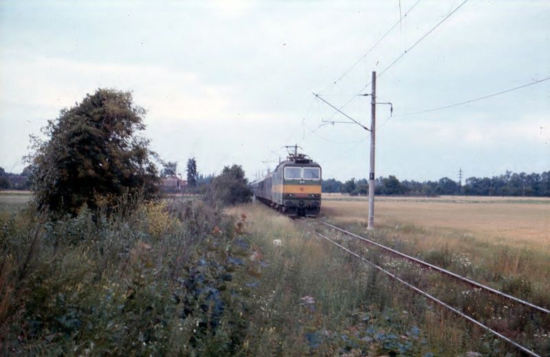 Rychlk z Liberce, prvn den GVD 1993-4 ji v elektrick trakci, jaro 1993