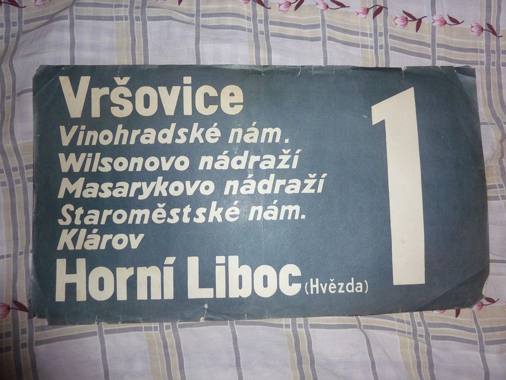 nevm ze kdy to je, ale tipoval bych e konenou Horn Liboc (Hvzda) je mylen Vypich