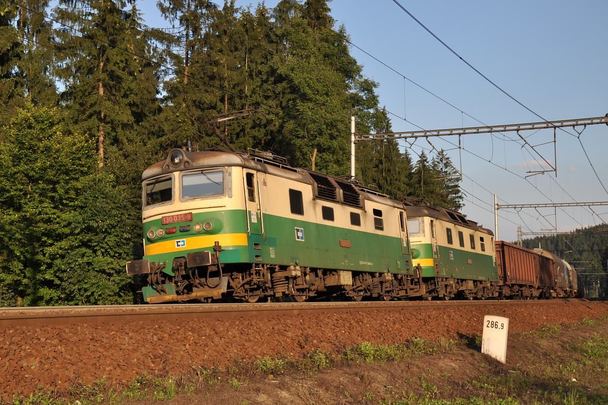 130 035+130 023 Mosty u Jablunkova st.hr. 21.8.2015