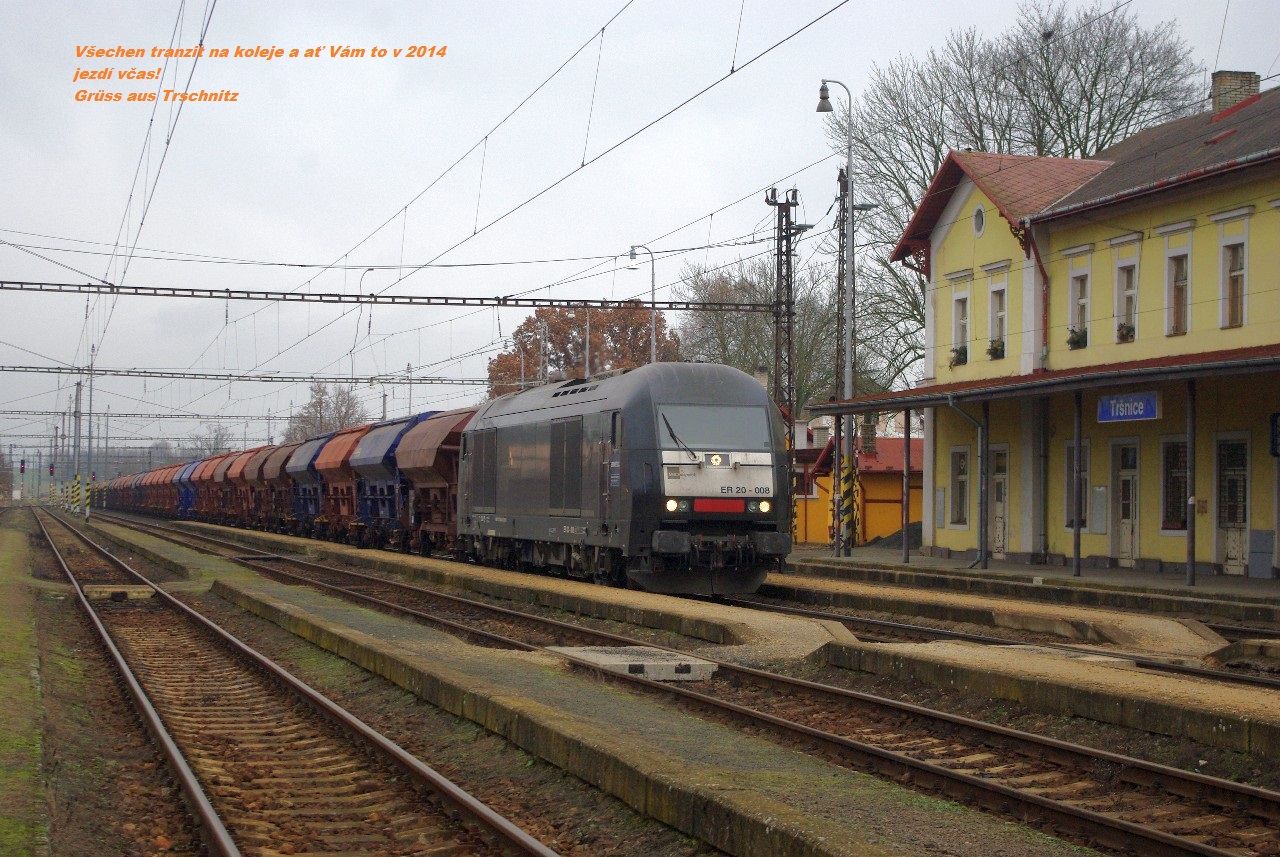 AWT pro Metrans Rail Deutschand; Lovosice Jih - Cheb st. hr.