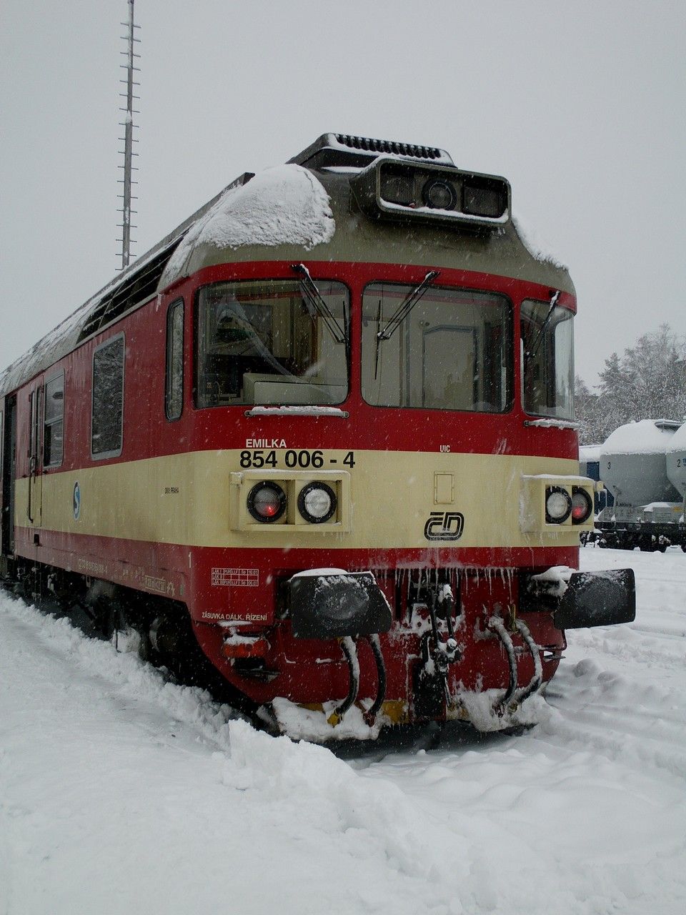 Emilka 854.006 v Rakovnku, 29.11.2010