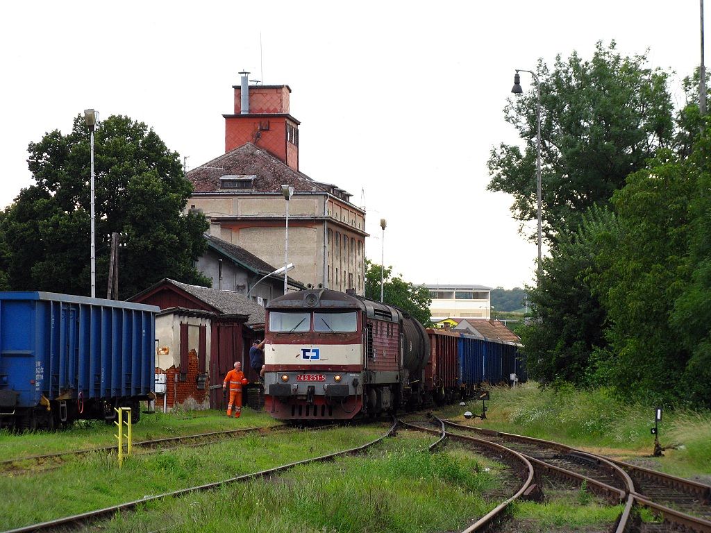 28.07.2009 st. Zdounky - tsn ped odjezdem