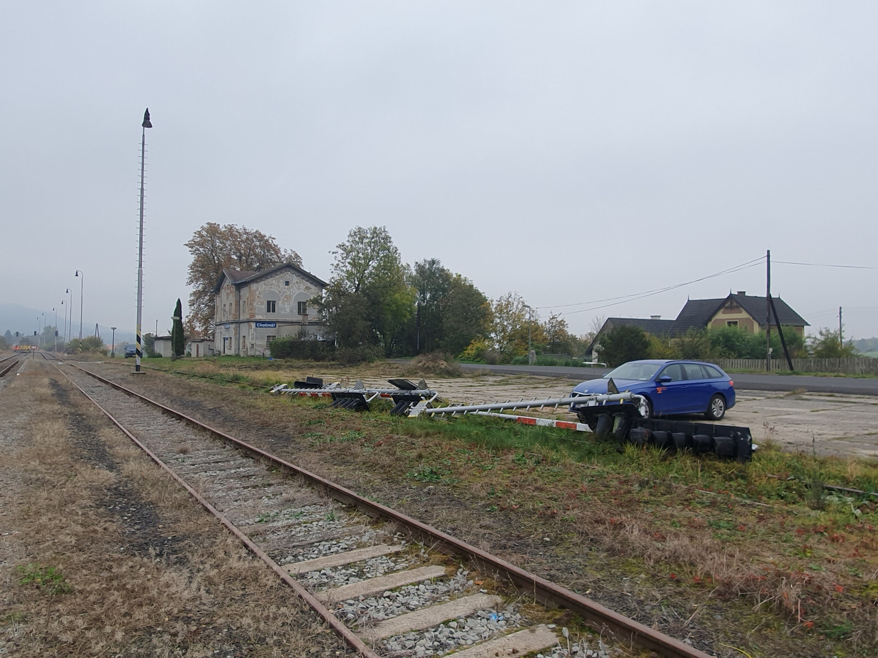 Chotim 22.10.2024- u sundan nvstidla (pedvst, vjezd a odjezdov na lovosick stran). 