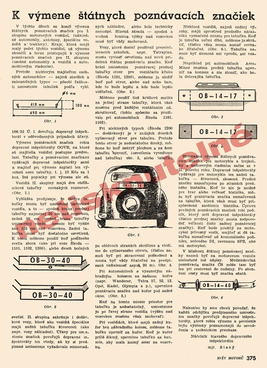 Svt motor 174 (12), 3. ervna 1954