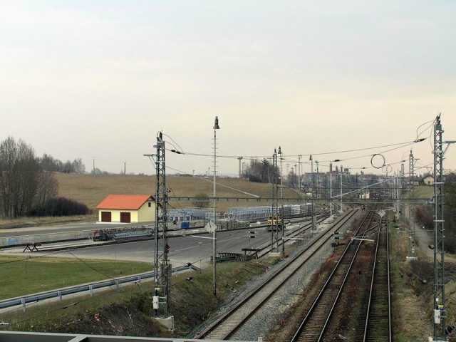 Nove vykladkove koleje na ranziru