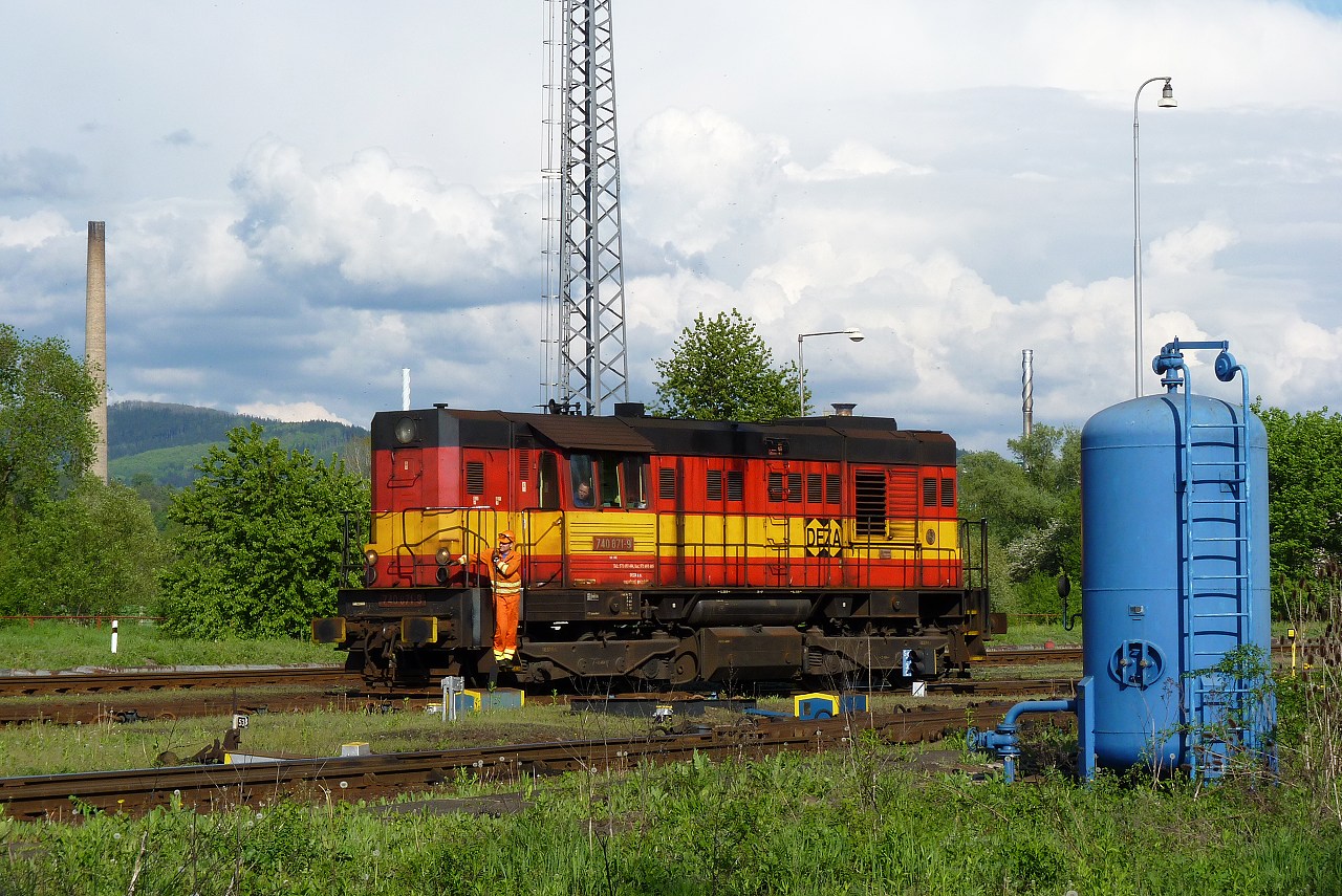 740.871 (DEZA) , Lhotka nad Bevou (Seadit DEZA-stlaovn voz) , 7.5.2010, foto: Vojtch Gek