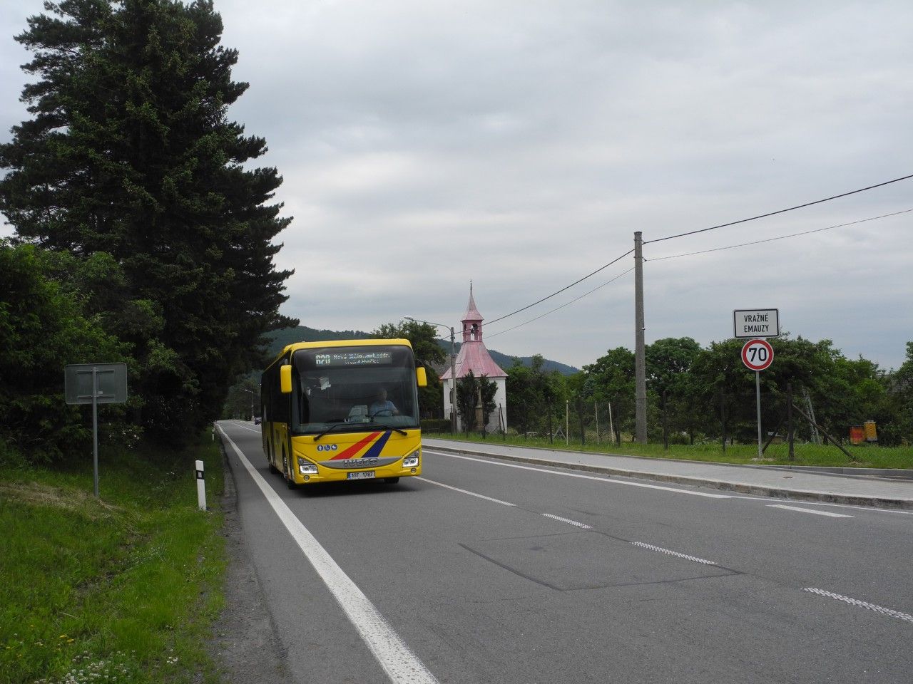 Posledn spoje TQM na Novojinsku.