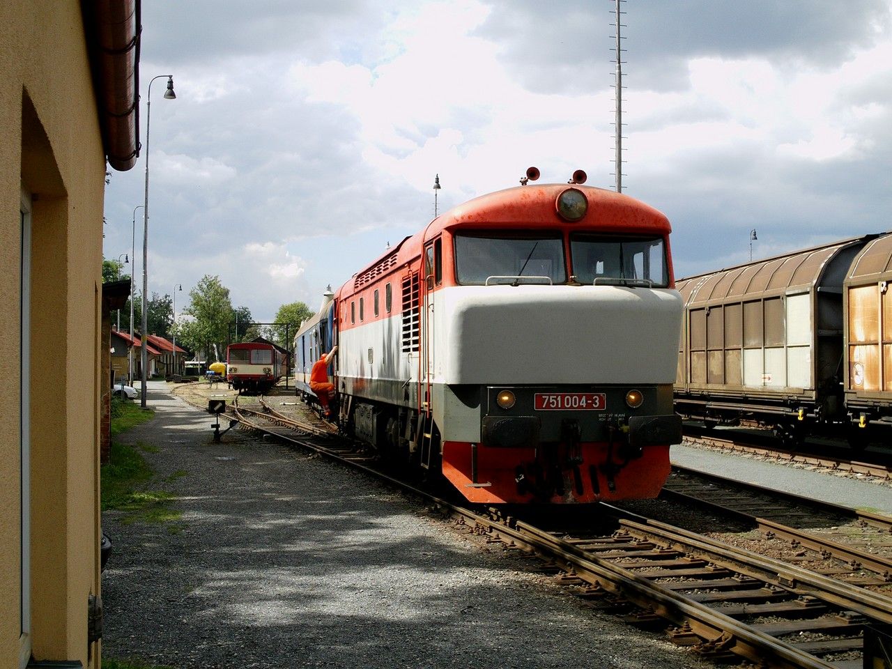 751.004 s neokem pi posunu v st. Rakovnk, 9.8.2010