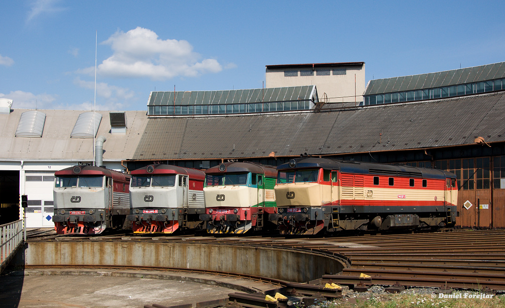 749.042+749.246+749.250+749.257 DKV Olomouc 16.7.2013 foto Daniel Forejtar