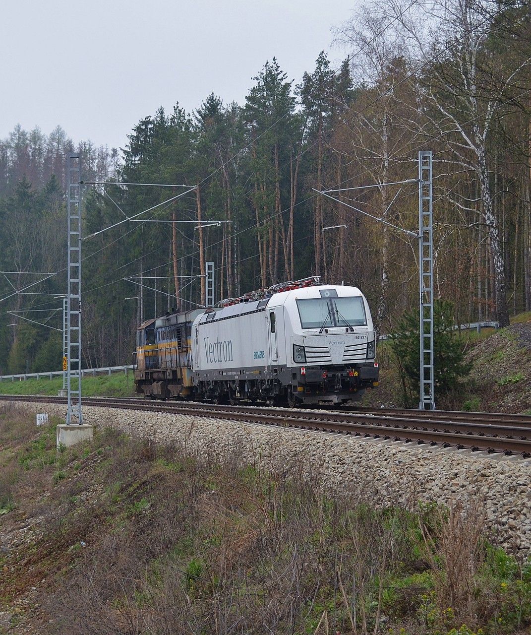 740.575 KK + 193.837 Siemens Havlkv Brod - Okrouhlice 14.4.2019