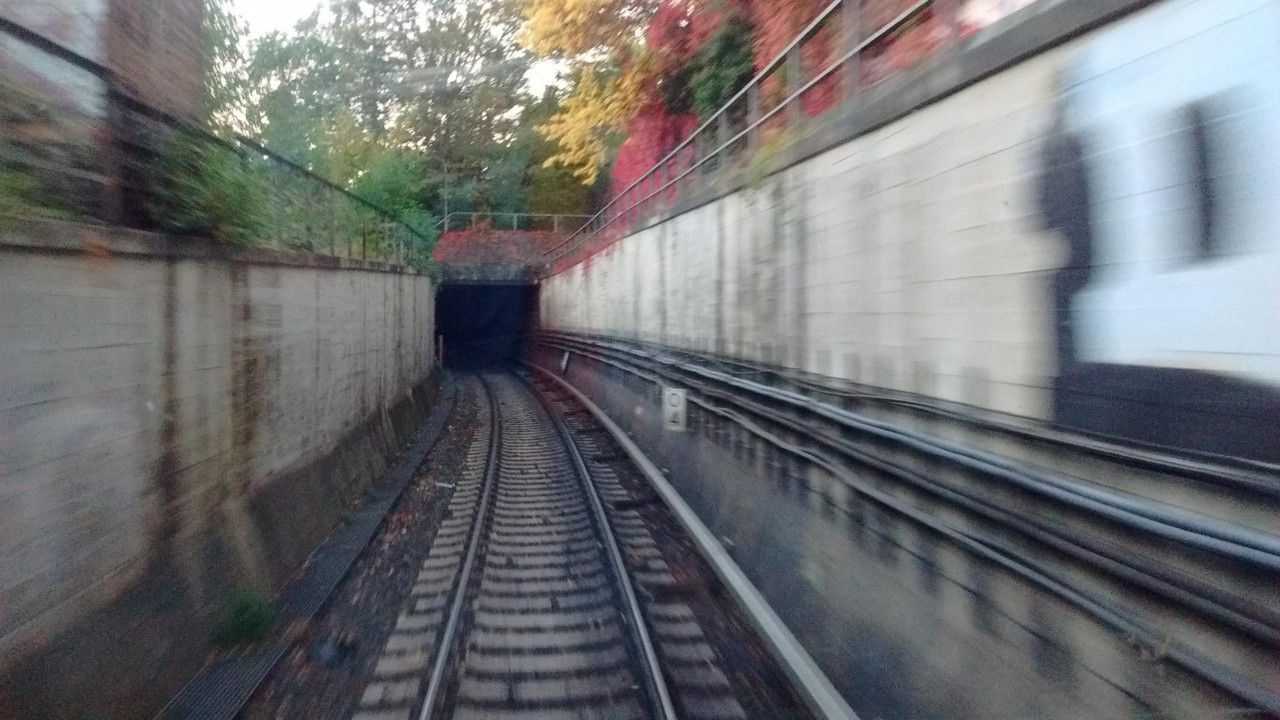 vjezd do tunelu