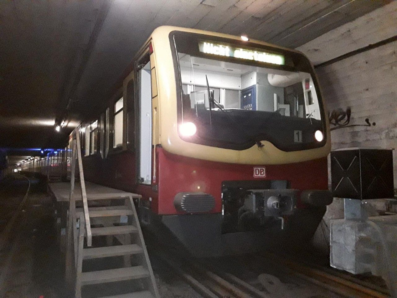 odstavn koleje podzemn stanice Potsdamer Platz