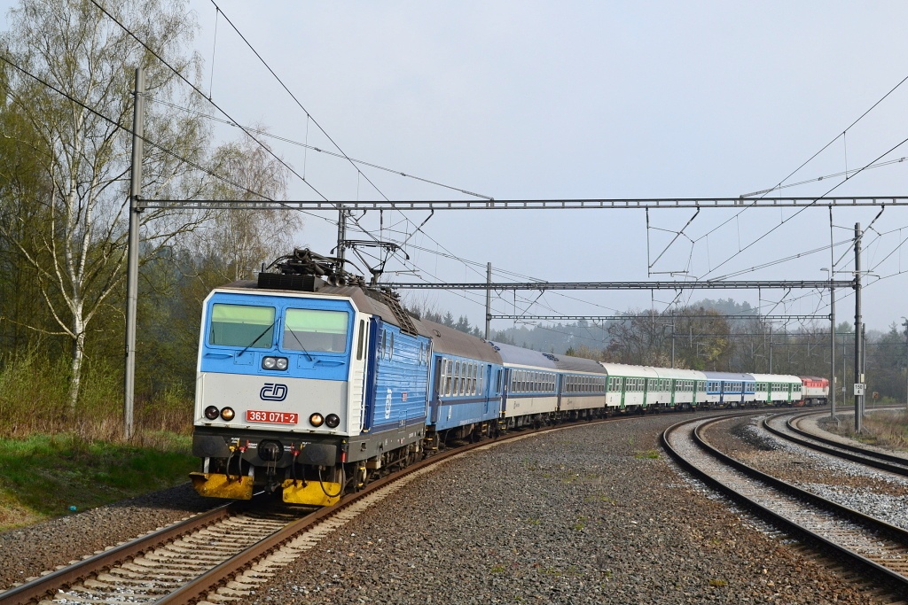 19.4.2014, 363.071 - pk 749.006, Sp 1831, Senohraby